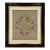 Trowbridge Gold & Silver Metallic Embroidered Linen Floral Medallion, 2006 For Sale