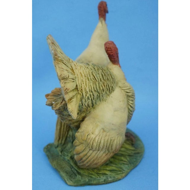20th Century Stoneware Turkeys Figurine by Guido Cacciapuoti, Italy For Sale - Image 6 of 18
