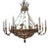 Late 19th Century Gilt Bronze Traditional Russian Chandelier For Sale