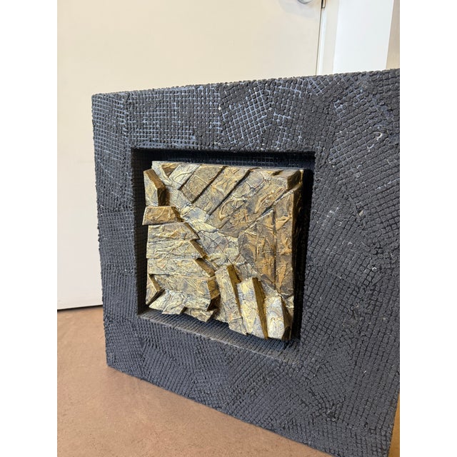 Modern Sculptural Wall Art “Cast” by Carol Brookes For Sale - Image 3 of 10