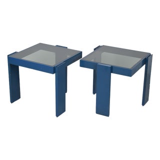 Stackable Coffee Tables by Gianfranco Frattini for Cassino, 1960s, Set of 2 For Sale