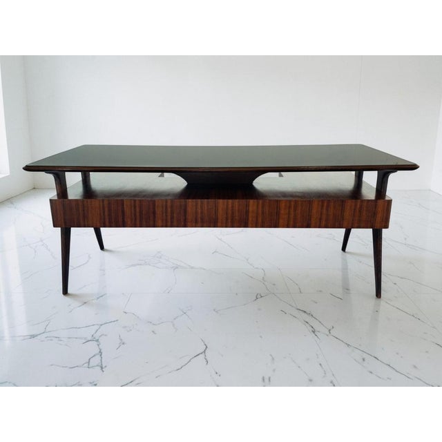 Mid-Century Modern Italian Executive Desk by Vittorio Dassi, 1956 For Sale - Image 12 of 18