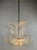 Hollywood Regency Mid-Century Modern Murano Glass Leaf Chandelier, Italy, 1940s For Sale - Image 3 of 13