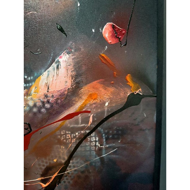 Ovidiu Kloska, I Love to Eat Bacon, Mixed on Canvas, Framed For Sale - Image 10 of 11