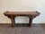 Brown Antique Asian Wood Alter Console Table For Sale - Image 8 of 10