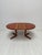 1970s Vintage Danish Round Teak Extendable Dining Table by Langeskov Møbelfabrik, 1970s For Sale - Image 5 of 9