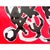 'Knots' - Abstract Black, Red and White Original Painting / Robert Motherwell For Sale - Image 4 of 11