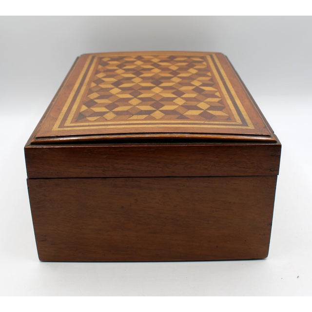 Mid-Late 19th Century English Jewelry Box For Sale - Image 4 of 8