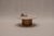 Mid-Century Modern Coffee Table in Oak and Travertine, 1970s For Sale - Image 11 of 11