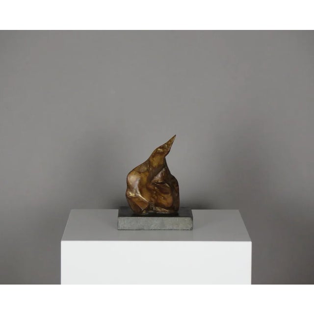 Wood 1990s Scottish Eternal Flame Sculpture by E. Epstein For Sale - Image 7 of 7