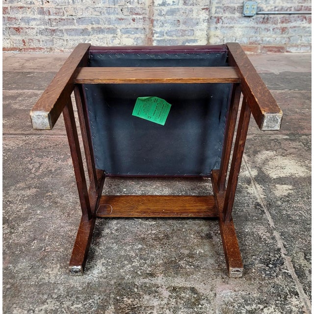Gustav Stickley Side Chairs -Model #350 Circa 1915 -Set of 6 For Sale - Image 12 of 12