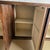 Brown Solid Oak Sideboard or Cabinet With Push to Open Doors For Sale - Image 8 of 17