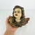 Vintage Hand Painted Plaster Winged Putti With Glass Eyes For Sale - Image 11 of 11