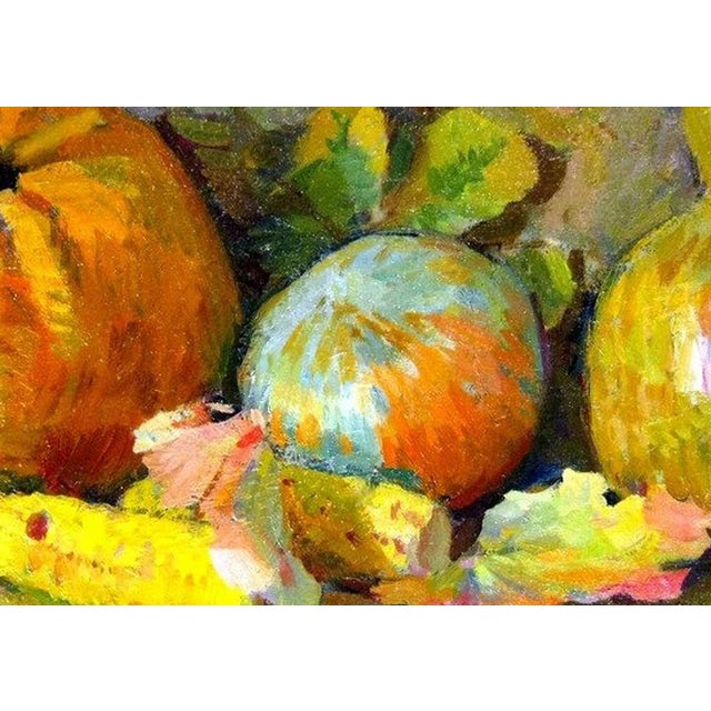 1970s Still Life Oil Painting, Soviet Ukrainian Art 34-49 For Sale - Image 4 of 6