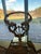 Late 20th Century Peacock Brass Fireplace Screen For Sale - Image 5 of 9