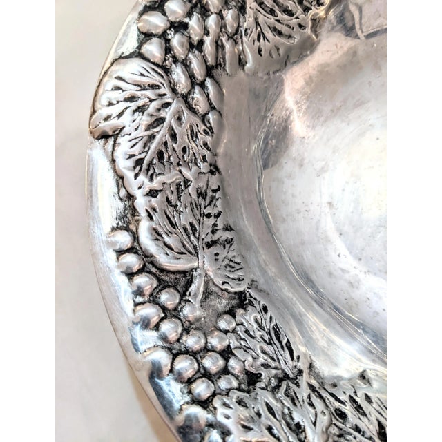 1990s Mexican Polished Metal Bowl For Sale - Image 4 of 7