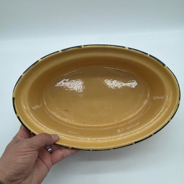 Vintage Hand-Painted French Covered Terrine, H. Siegfried, Soufflenheim, Alsace For Sale - Image 4 of 13