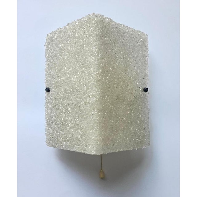 Mid-Century Acrylic Glass Wall Lamp from Pokrok, 1960s For Sale - Image 8 of 15