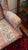 Charming Vintage Wingback Chair With Paisley Print For Sale - Image 9 of 11
