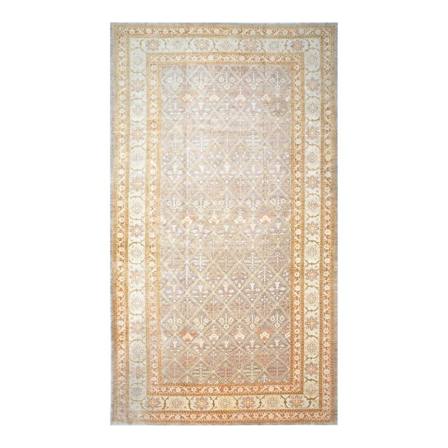 1990s Handwoven Pakistani Tribal Area Rug 12x22 For Sale