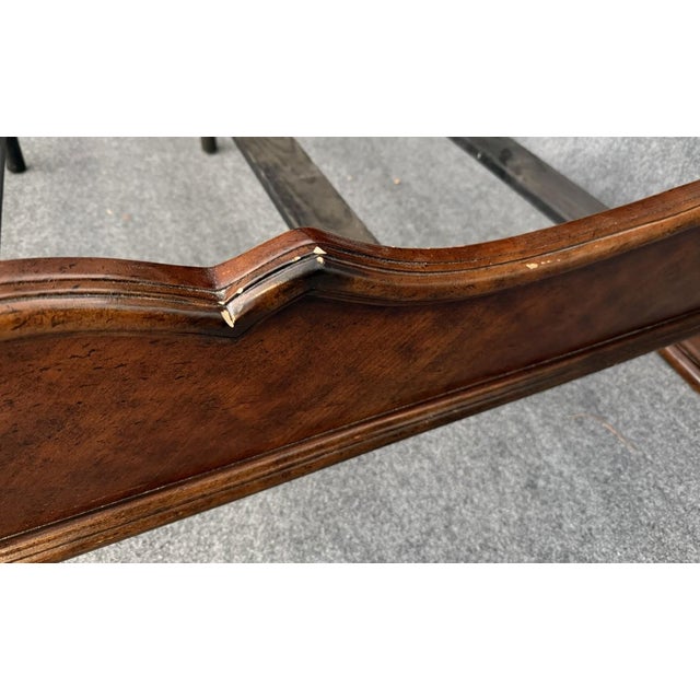 Michael Amini Windsor Court King Size Bed Frame For Sale - Image 17 of 17