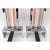 Andirons French Art Deco Chrome & Glass For Sale In Miami - Image 6 of 12