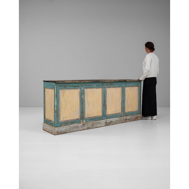19th Century 19th Century France Cream Wood Storage Cabinets & Cupboards For Sale - Image 5 of 11