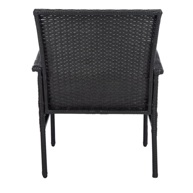 Moore 3-Piece Lounge Set, Black Frame/Beige Cushion For Sale - Image 12 of 12