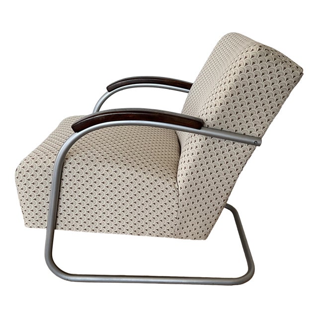 Bauhaus Lounge Chairs from Mücke Melder, 1930s, Set of 2 For Sale
