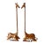 Pair of Late 20th Century Tole Long Neck Giraffes For Sale