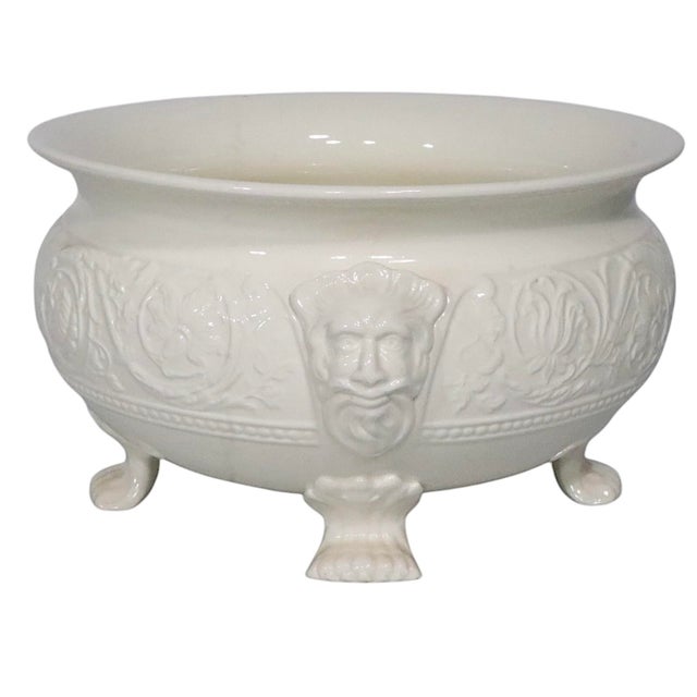 Ceramic Wedgewood Patrician Maskaron Tureen Footed Bowl For Sale - Image 7 of 12