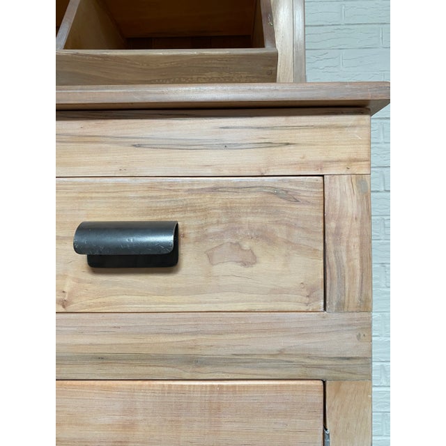 Maple Farmhouse Cupboard With Cubbies For Sale In Greenville, SC - Image 6 of 7