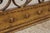 Gold Gold Finish Iron Gothic Fireplace Fender Set For Sale - Image 8 of 13