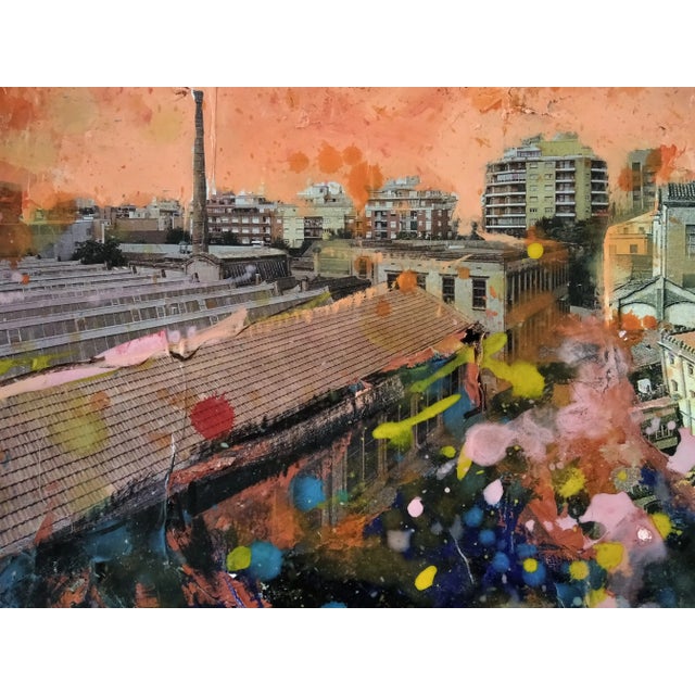 Albert Castañé, Untitled Landscape, 2006, Canvas Painting, Framed For Sale - Image 4 of 10