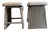 Baker McGuire Cuerda Counter Stool, Genuine Leather Seat, Rope Wrapped Aluminium Frame For Sale