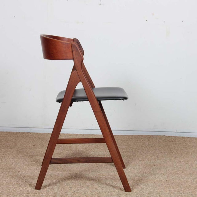 Chairs by Henning Kjaernulf for Boltinge Stolefabrik, 1960s, Set of 2 For Sale - Image 6 of 10