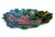 Late 19th Century 19th Century Rare French Majolica Reticulated Flowers Platter For Sale - Image 5 of 6