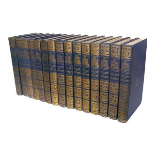 1930s Standard American Encyclopedia Books - Set of 15 For Sale