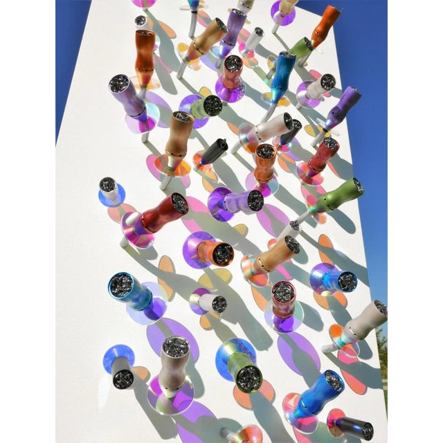 Contemporary Eric Beauplace, Excroissances, 2012, Mixed Media Sculpture on Panel For Sale - Image 3 of 7