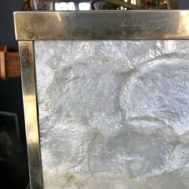 Italian Mother of Pearl Lamps, Italy, 1960 For Sale - Image 3 of 8