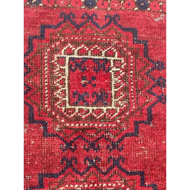Antique Turkmen Rug, 1890s For Sale - Image 10 of 14