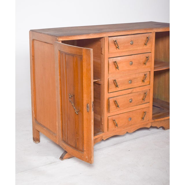 Antique Sideboard with Drawers and Doors, 1920 For Sale - Image 10 of 11