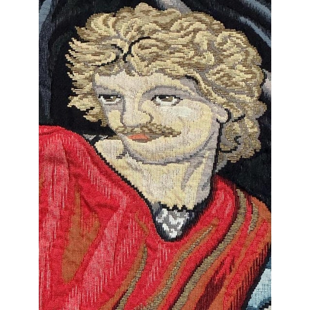Aubusson Style Jacquard Tapestry, 1980s For Sale - Image 14 of 18