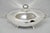 Vintage Poole Regency Style Footed Silver Plated Lidded Soup Tureen Serving Bowl. Circa Mid 20th Century. Measurements: 9"...