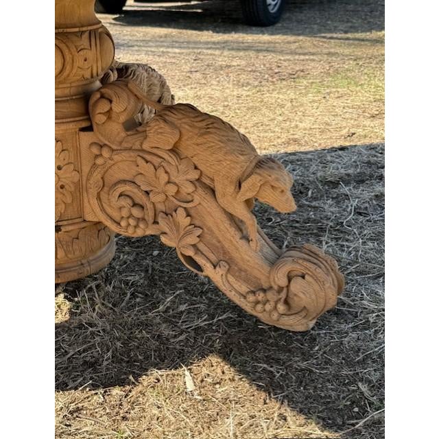 18th Century French Country Bleached Oval Dining Table or Center Table For Sale - Image 15 of 18