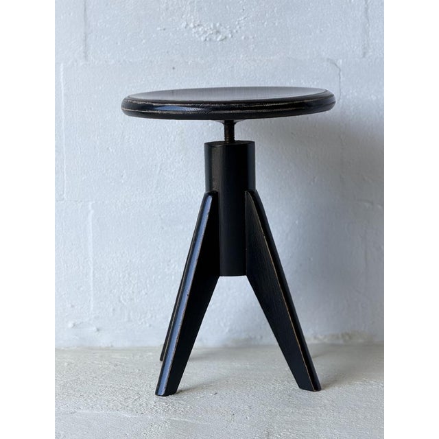 Mid-Century Adjustable Piano Stool, 1960s For Sale - Image 6 of 14