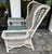 Henry Link 1980s Henry Link Smithsonian Collection Wicker Chair For Sale - Image 4 of 9