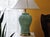 Pair of Vintage Celadon Glazed Ceramic Ginger Jar Table Lamps For Sale - Image 14 of 18