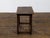 Wood English Oak 1800s Side Table with Planked Top, Straight Legs and Stretchers For Sale - Image 7 of 11