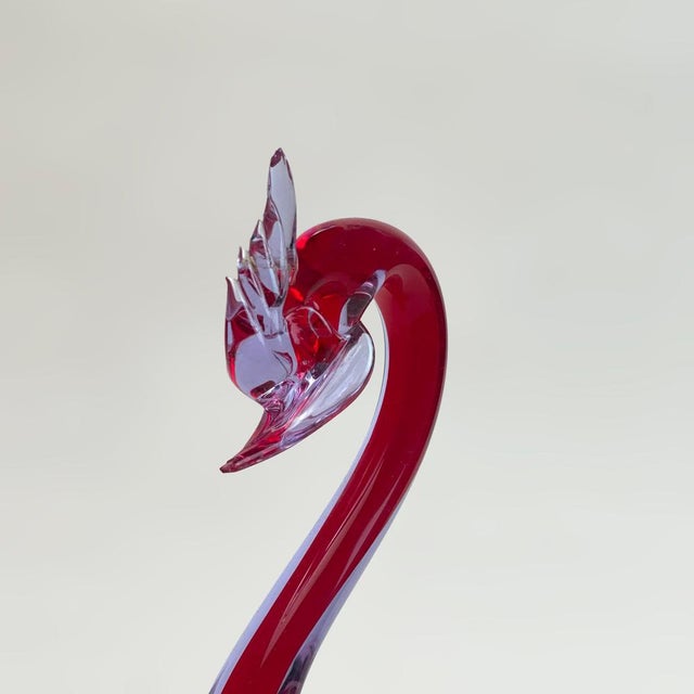 Blue Murano Sommerso Duck in Alexandrite Glass from Fratelli Toso, 1960s For Sale - Image 8 of 10